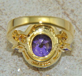 歐美時(shí)尚珠寶 探秘18K鍍金紫晶石戒指的價(jià)格、廠家與選購指南